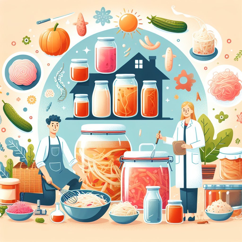 Fermentación Casera: Guía para Preparar Alimentos Fermentados y sus Ventajas para tu Bienestar
