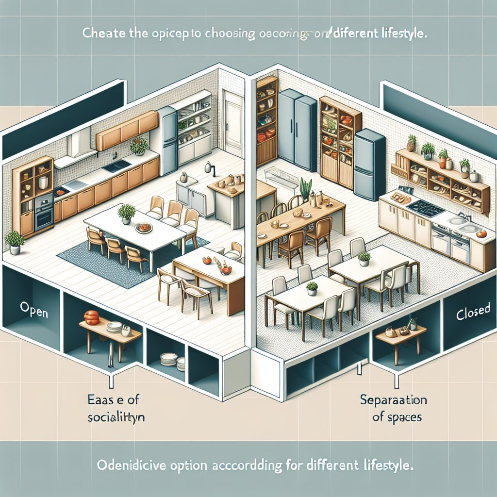 Cocinas Abiertas vs. Cerradas: Guía Definitiva para Elegir la Mejor Opción Según Tu Estilo de Vida