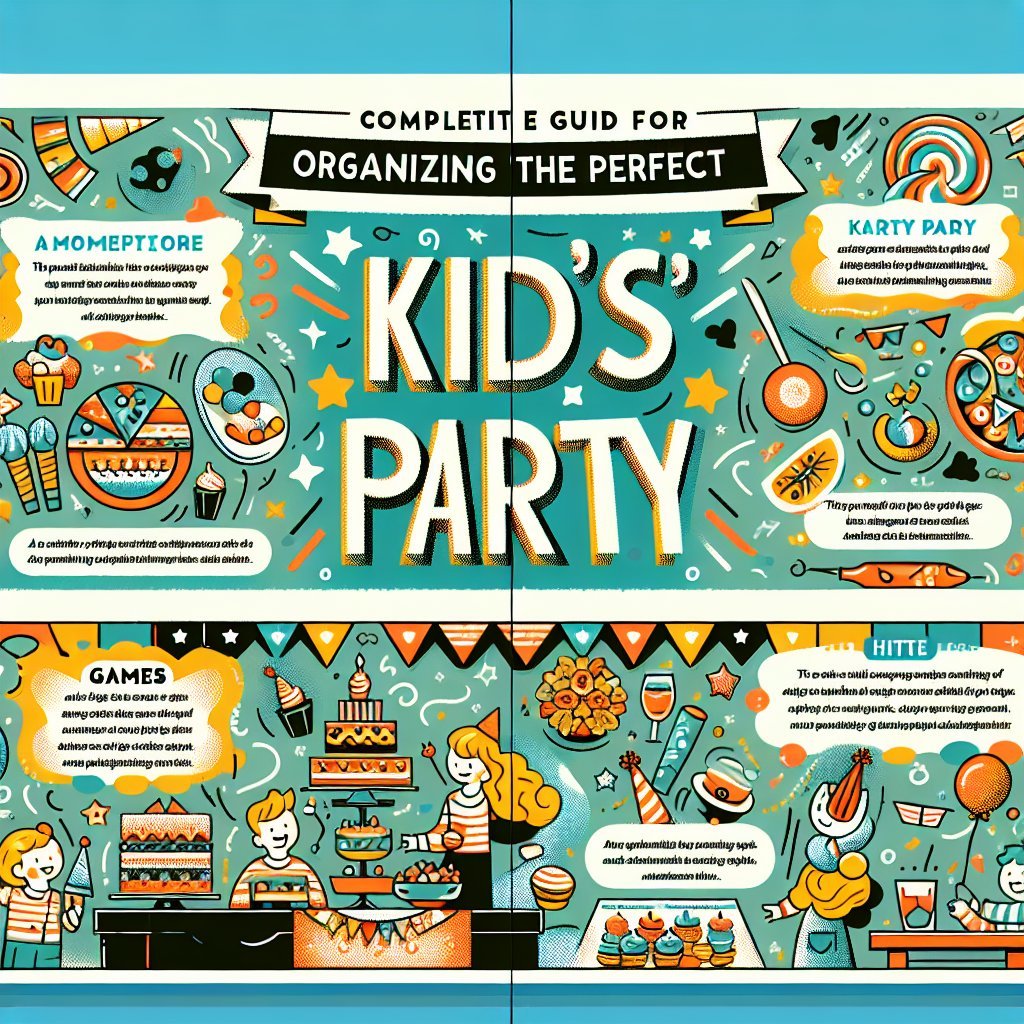 Guía Completa para Organizar la Fiesta Infantil Perfecta: Comida, Juegos y Celebraciones Memorables