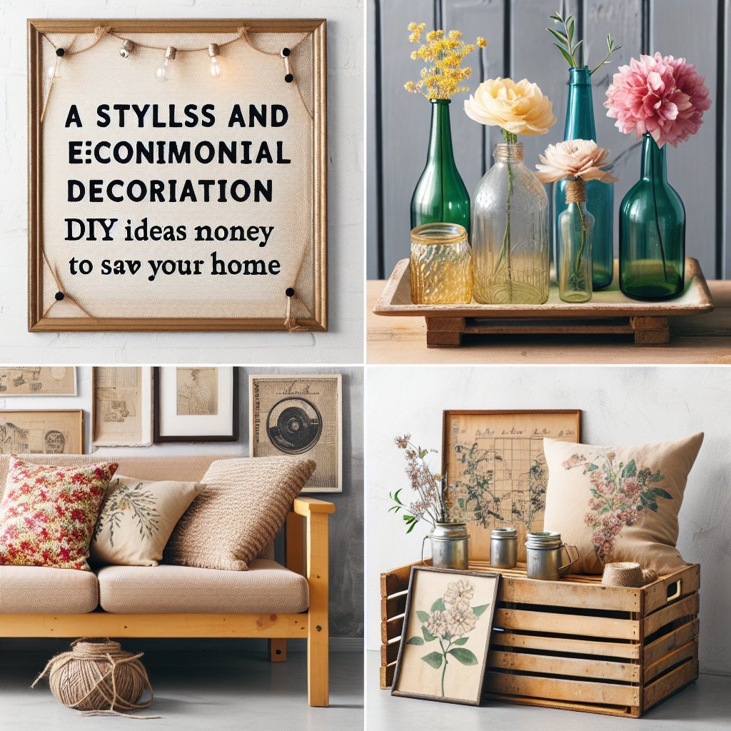 Decoración Económica y con Estilo: Ideas DIY para Ahorrar Dinero en tu Hogar