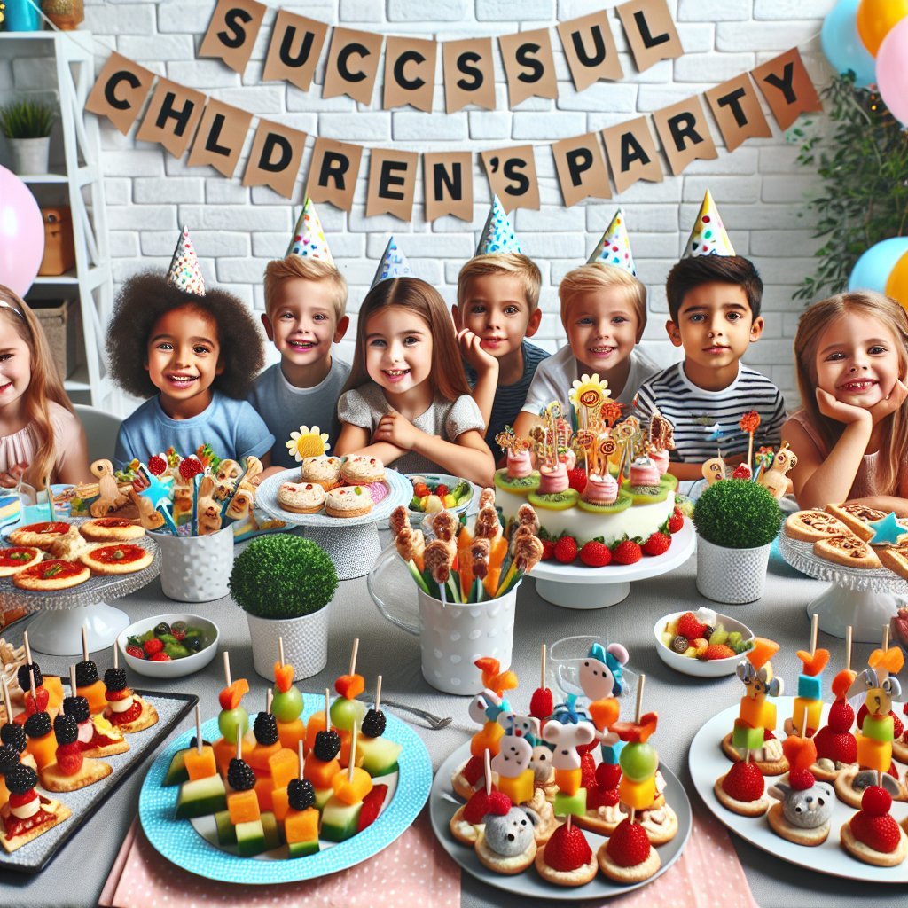 Fiesta Infantil Exitosa: Ideas de Menú Deliciosas y Divertidas para los Pequeños Invitados