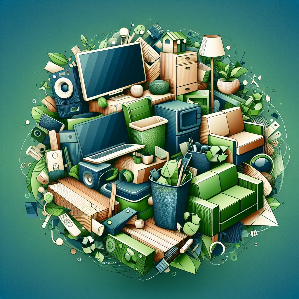 Guía Sostenible: Métodos Ecológicos para Deshacerte de Muebles y Electrónicos Viejos