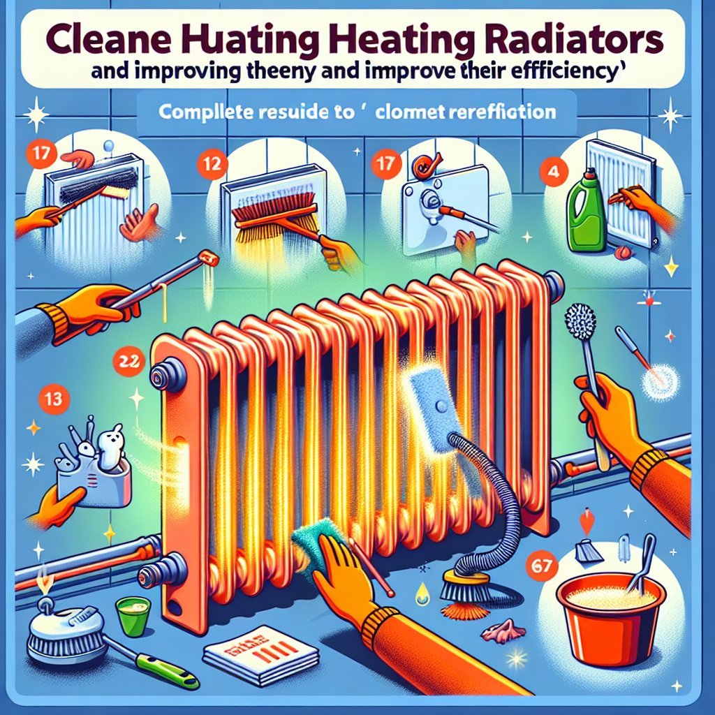 Guía Completa para Limpiar Radiadores de Calefacción y Mejorar su Eficiencia
