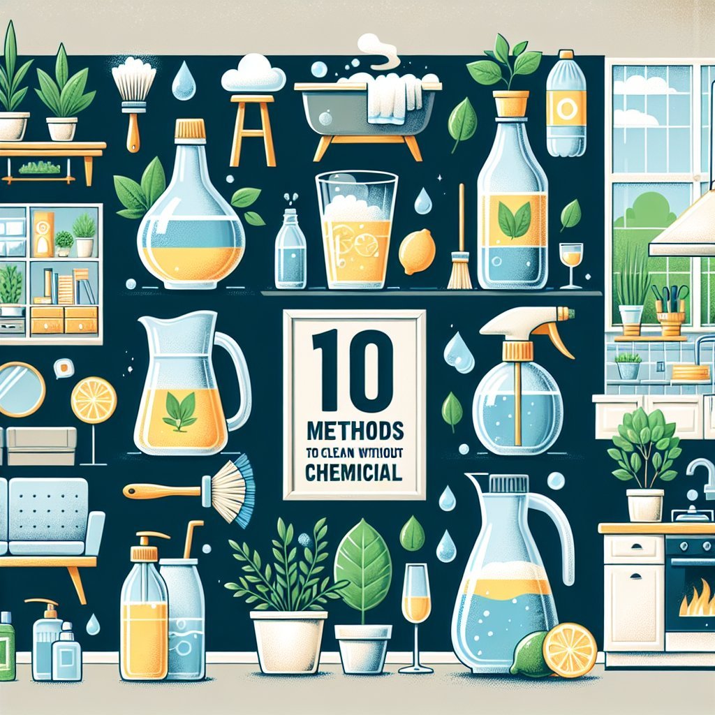 Limpieza Ecológica: 10 Métodos para Limpiar tu Hogar sin Productos Químicos