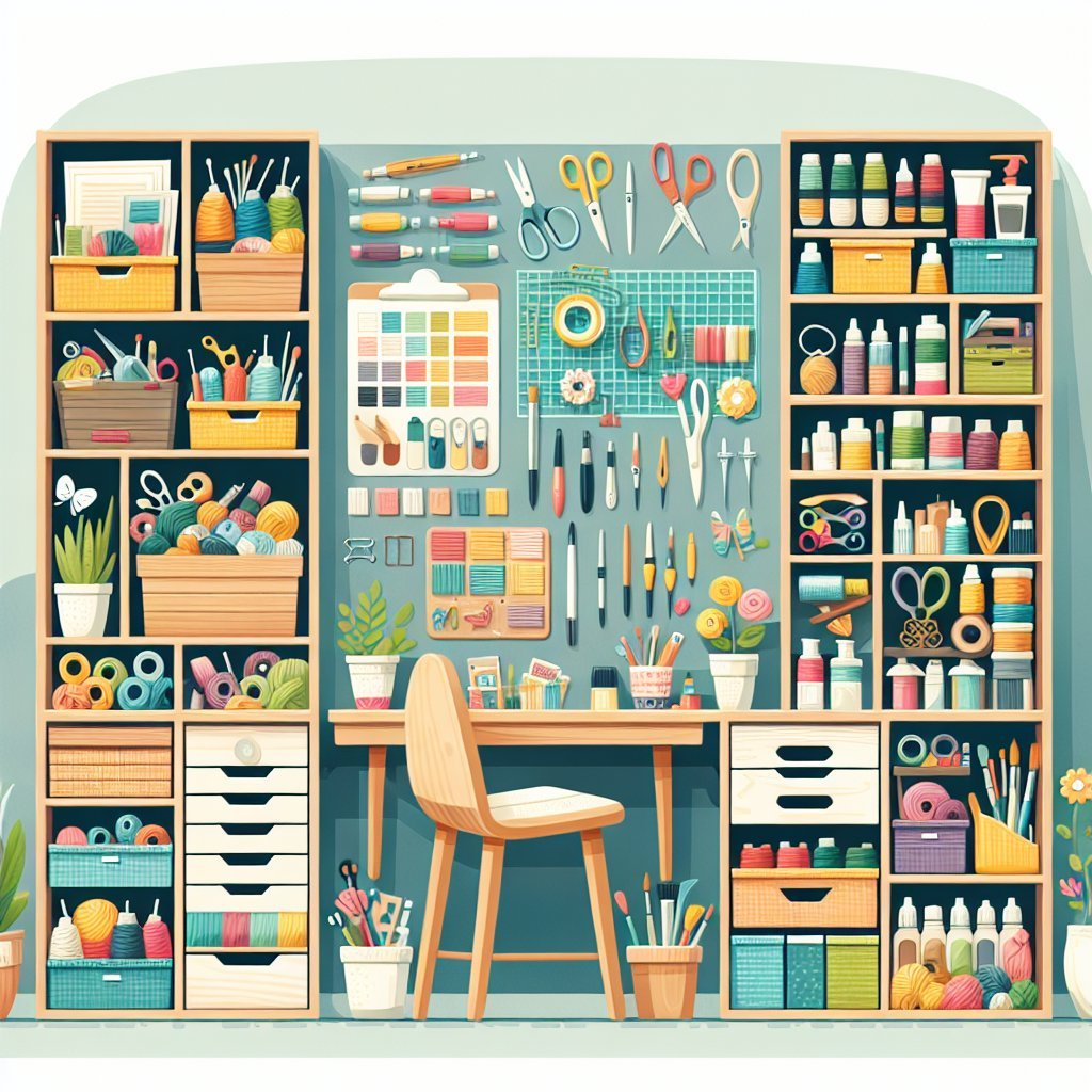 Orden y Creatividad: Guía para Limpiar y Organizar tu Espacio de Manualidades y Hobbies