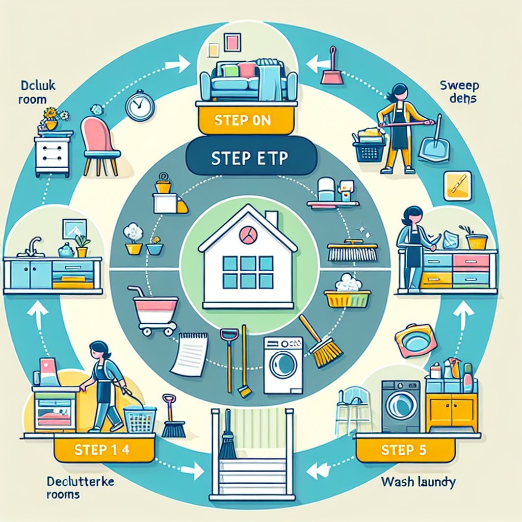 Planificación Efectiva: Cómo Organizar la Limpieza Semanal de tu Hogar en 5 Pasos Simples