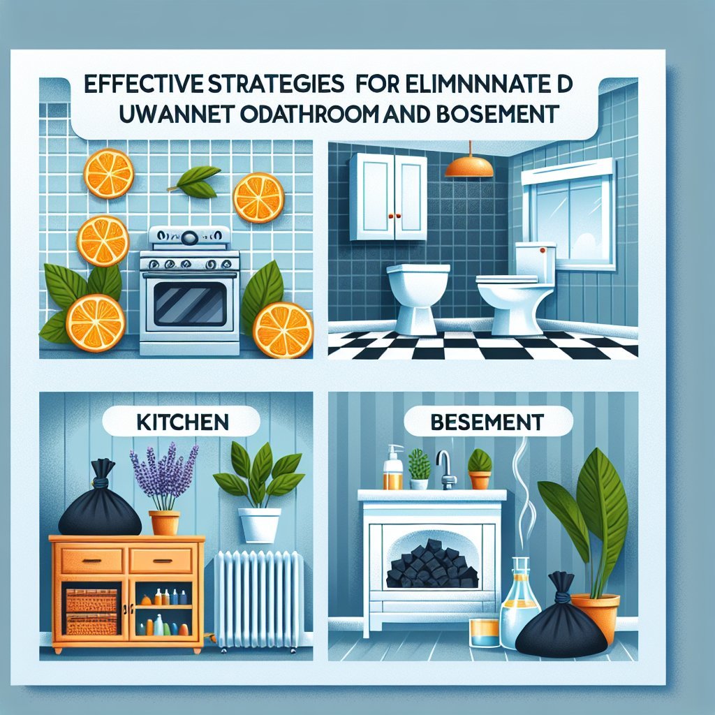 Estrategias Efectivas para Eliminar Olores Indeseables en Cocina, Baño y Sótano