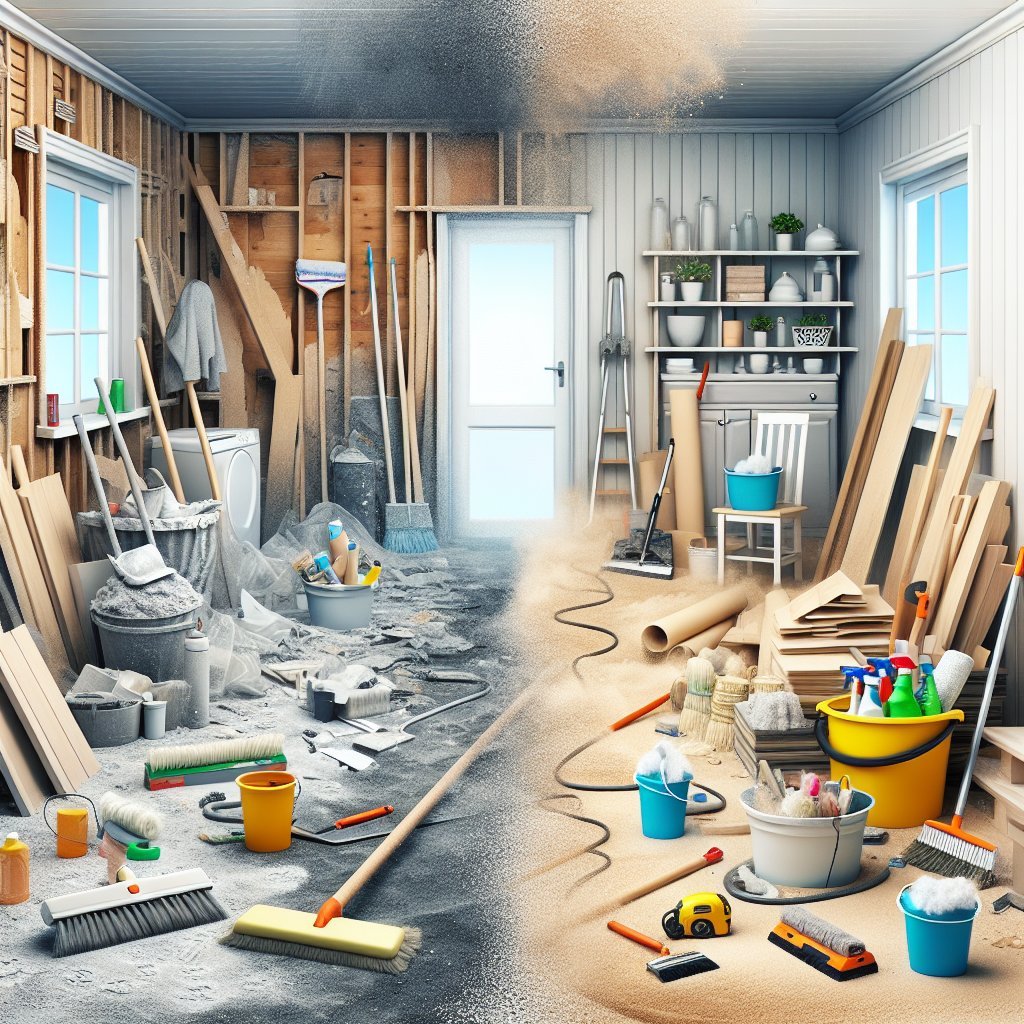 Limpieza Post-Remodelación: Consejos Efectivos para Dejar tu Hogar Impecable Tras una Renovación