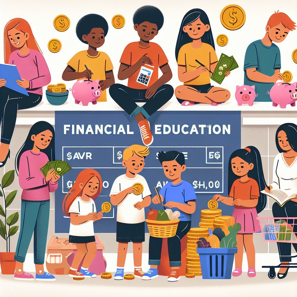 Educación Financiera para Niños: 10 Consejos para Enseñar Valores Monetarios a tus Hijos