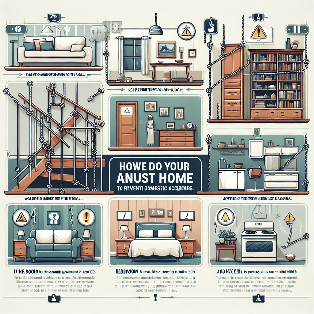 Cómo Anclar Muebles y Electrodomésticos para una Casa Segura: Guía de Prevención de Accidentes Domésticos