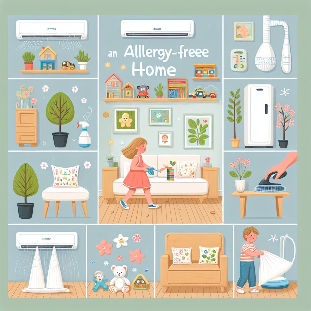 Hogar sin Alergias: Guía Completa para Crear un Ambiente Saludable para los Niños