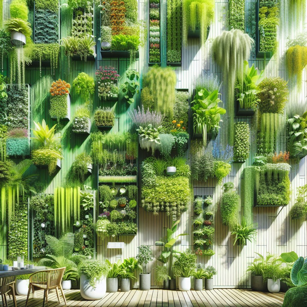 Jardines Verticales: La Revolución Verde para un Hogar Sostenible y Saludable