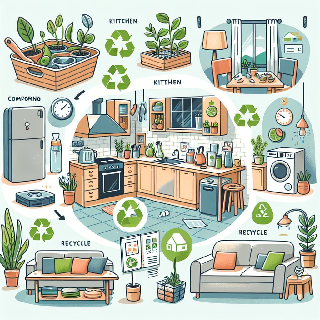 Vida Sostenible en Casa: Consejos Prácticos para un Hogar Ecológico desde la Cocina hasta el Salón