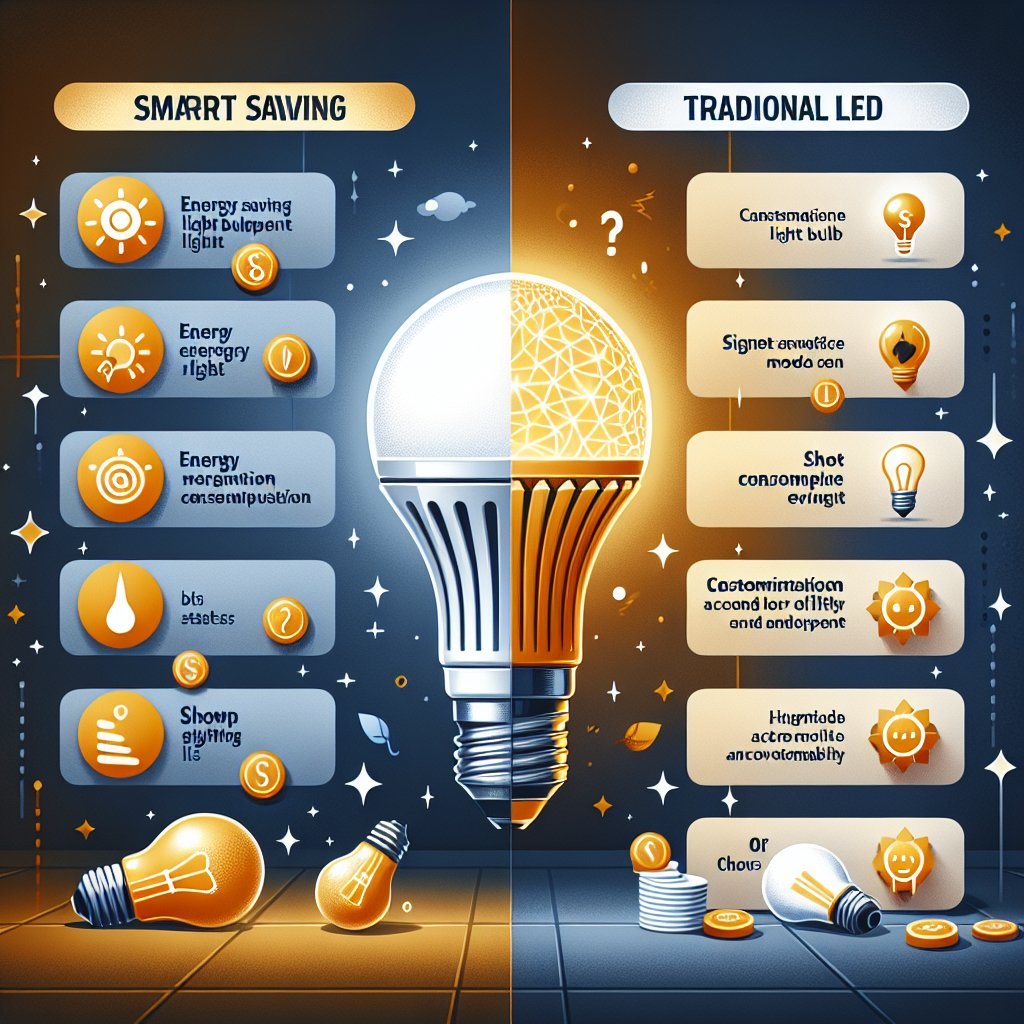 Iluminación LED Inteligente vs. Bombillas Tradicionales: Comparativa de Ventajas y Desventajas
