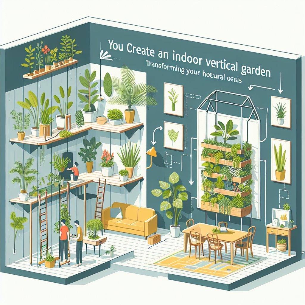 Cómo Crear un Jardín Vertical Interior: Transforma tu Hogar en un Oasis Natural