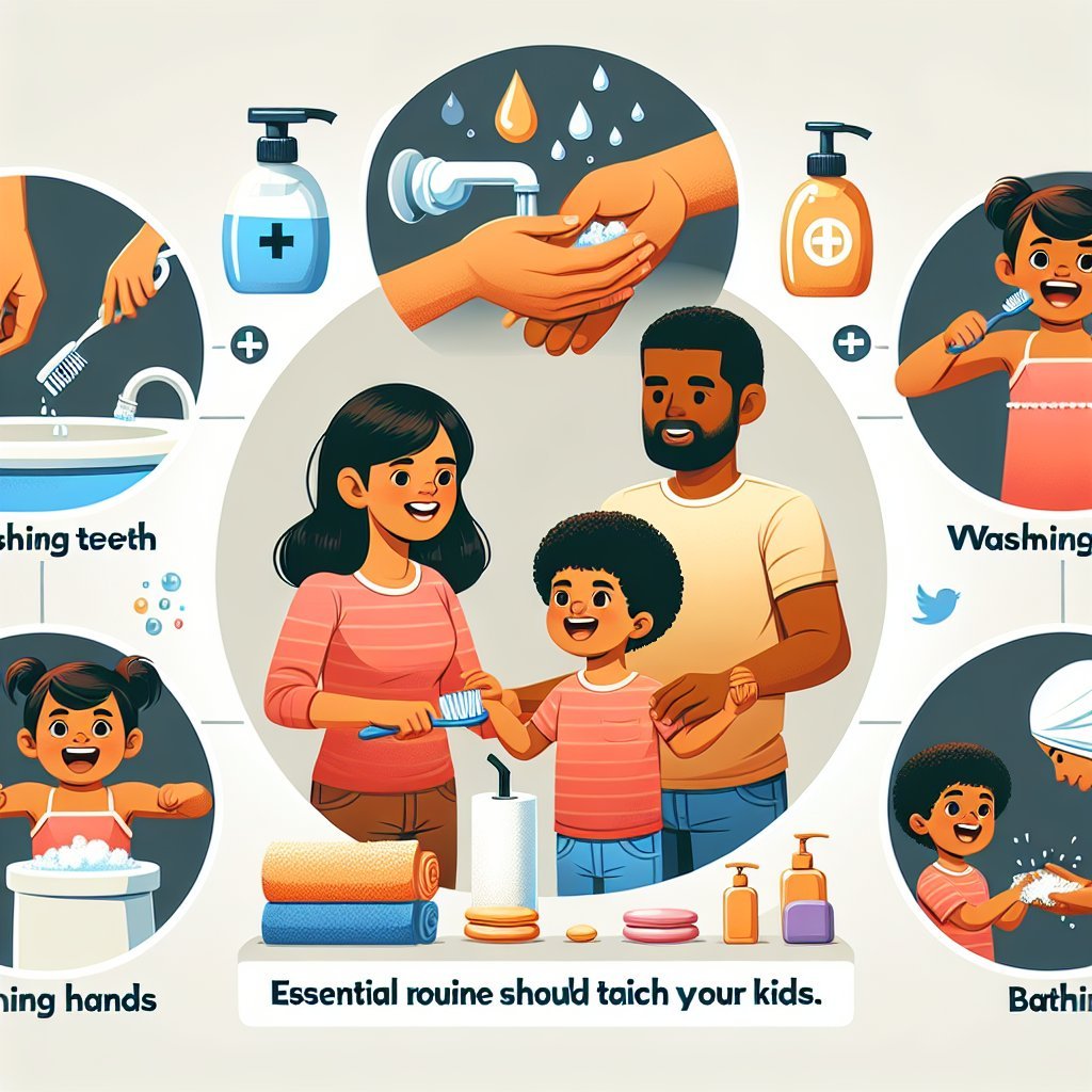 Enseñando Higiene Personal a los Niños: Consejos y Rutinas Esenciales para Padres