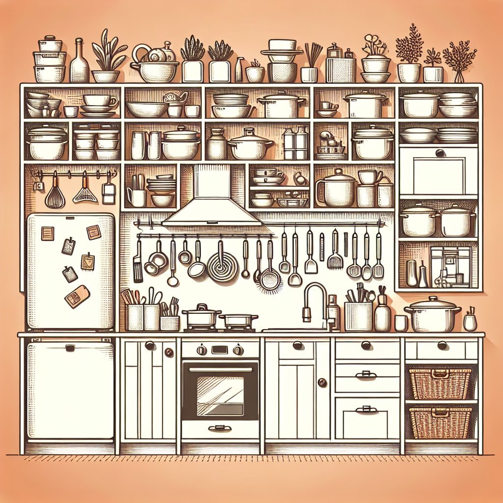 Maximiza tu Espacio: Las Mejores Técnicas de Almacenamiento para una Cocina Organizada y Funcional