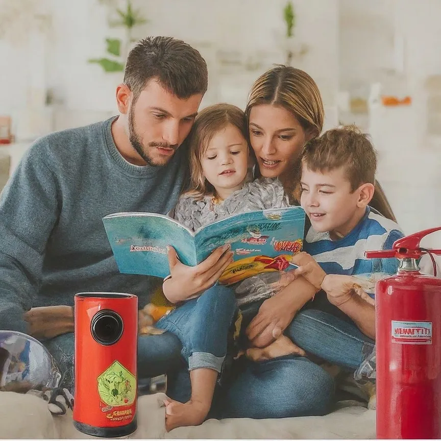 libro sobre seguridad en el hogar para niños