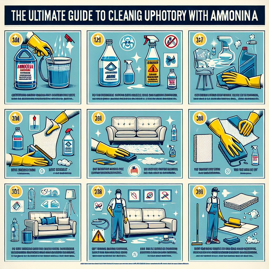 Guía Definitiva para Limpiar la Tapicería con Amoníaco: Consejos y Precauciones