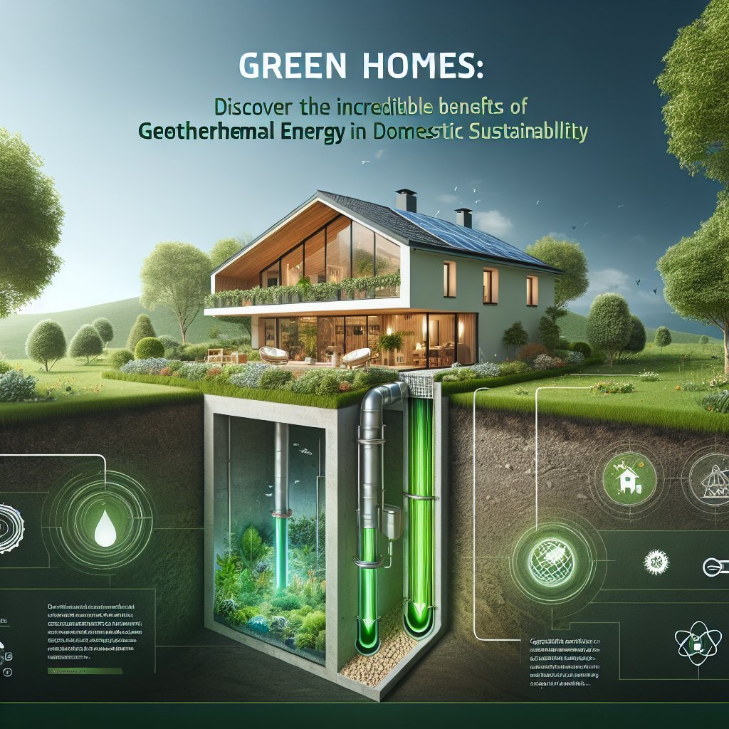 Hogares Verdes: Descubre los Increíbles Beneficios de la Energía Geotérmica en la Sostenibilidad Doméstica
