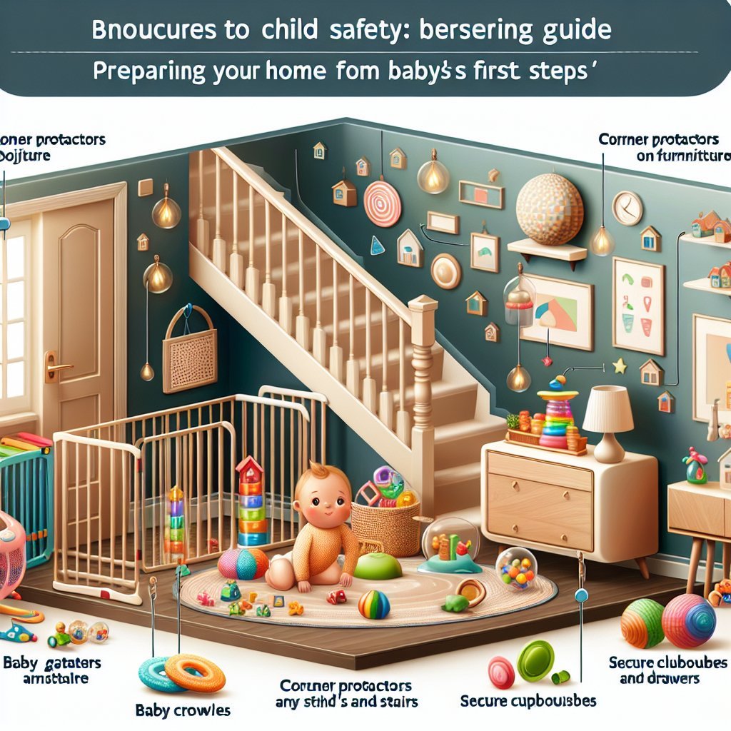 Guía de Seguridad Infantil: Preparando tu Hogar para los Primeros Pasos del Bebé