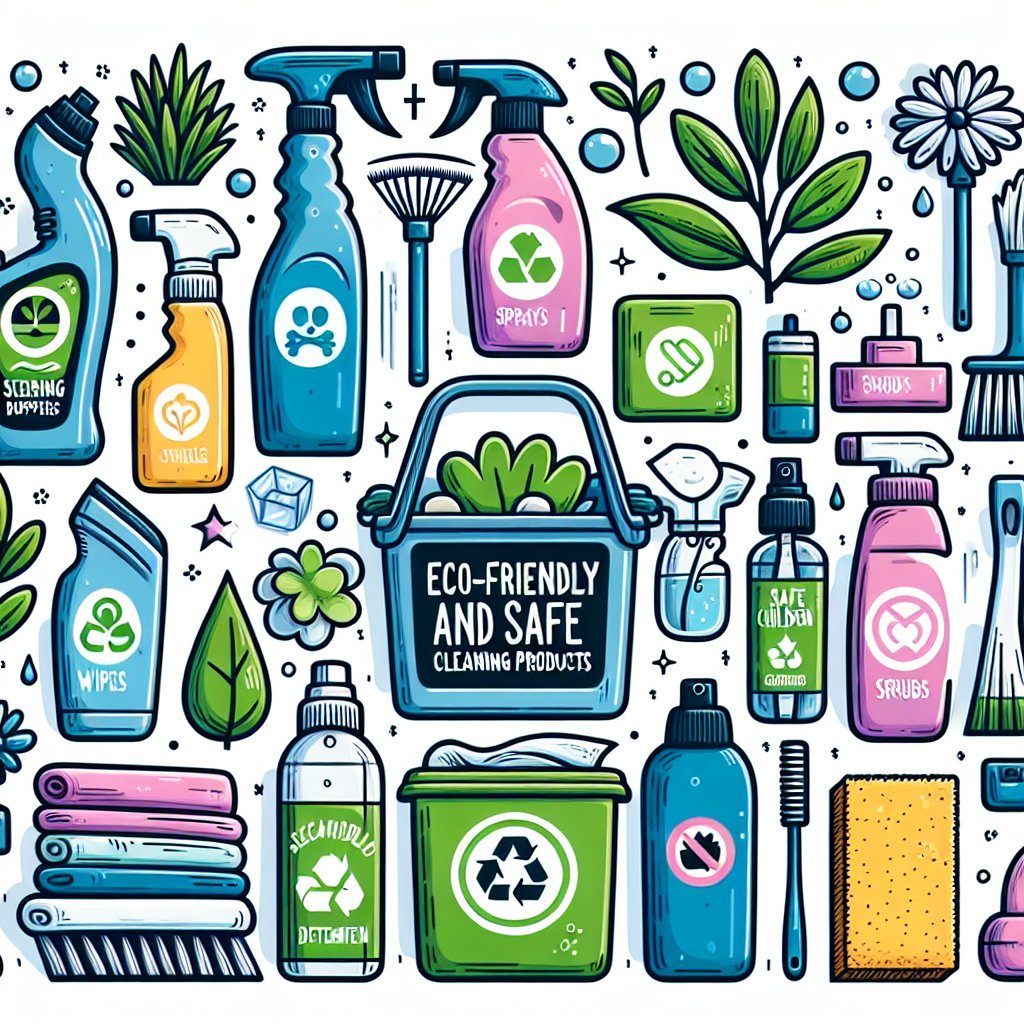 Los 10 Mejores Productos de Limpieza Ecológicos y Seguros para Hogares con Niños