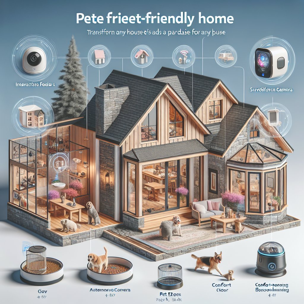 Gadgets Inteligentes para una Casa Pet-Friendly: Transforma tu Hogar en un Paraíso para Mascotas