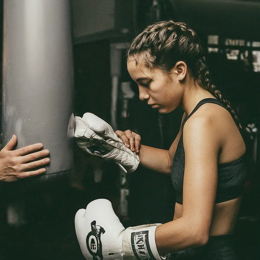 guantes de boxeo